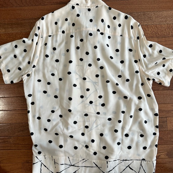 Men’s All Saints Casual Short Sleeve Button Up - Small - Picture 2 of 3